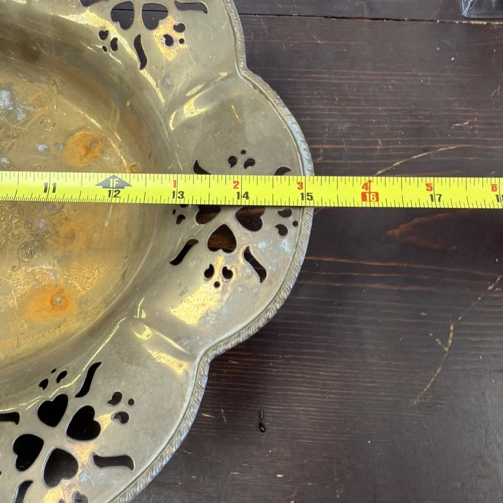 Brass Handle Fruit Bowl Andrea By Sadek